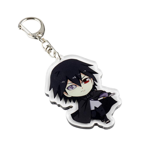 Naruto Anime: Sasuke Uchiha With Rinnegan Keychain. If You Love Sasuke Uchiha, Then You'll Love This Sasuke Anime Charm Good For Anime Keychain Charms, Backpack Chains, Wallet Bling And Purse Keychain Charms! 