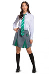 Harry Potter Slytherin Female Plus Size Pleated Skirt