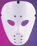 WHITE HOCKEY MASK