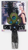 PEACOCK FLAPPER HEADPIECE