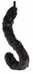 BLACK DELUXE CAT TAIL