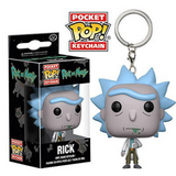 RICK AND MORTY FUNKO POP RICK KEYCHAIN