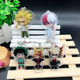 My Hero Academia Anime Keychain Assortment. With So Many Different Styles, The Possibilities Are Endless! Take Your Pick Of Izuku Midoriya (Deku), Soto Todoroki, Ochaco Ururaka (Uravity), Momo Yaoyorozu (Creati), Tsuyu Asui (Froppy), Eijiro Kirishima (Red Riot), Katsuki Bakugo (Kacchan), Tenya Iida (Ingenium), Deflated All Might and The All Powerful All Might! These Are All Good For Anime Keychain Charms, Backpack Chains, Wallet Bling And Purse Keychain Charms!