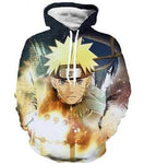 Naruto and Sasuke Black Pull Over Hoodie. Join The Allied Shinobi Force Led By Your All-Time Favorite Knuckle-Head Ninja, Naruto Uzumaki. This Anime Hoodie Is Perfect For An Anime Cosplay Hoodie. 