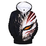 BLEACH ICHIGO KUROSAKI HOLLOW MASK HOODIE