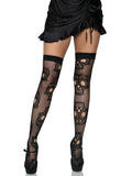 BLACK SUGAR SKULL THIGH HIGHS