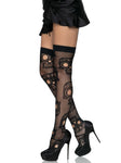 BLACK SUGAR SKULL THIGH HIGHS