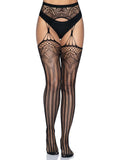 DECO NET GARTER BELT STOCKINGS