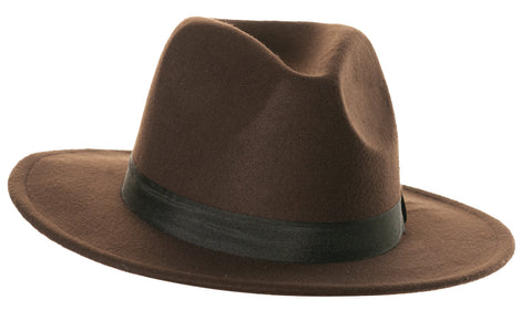 BROWN FEDORA