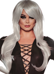 WHITE SASSY WIG