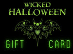 WICKED HALLOWEEN GIFT CARD