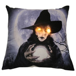 WITCH LIGHT-UP PILLOW