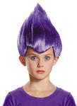 KIDS PURPLE WACKY WIG