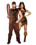Caveman Couples Halloween Costume 
