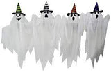 HANGING GHOST ASSORTMENT WITH WITCH HATS