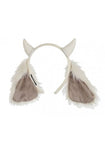 GOAT EARS WITH HORNS HEADBAND