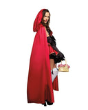 Womens Little Red Riding Hood Halloween Costume 