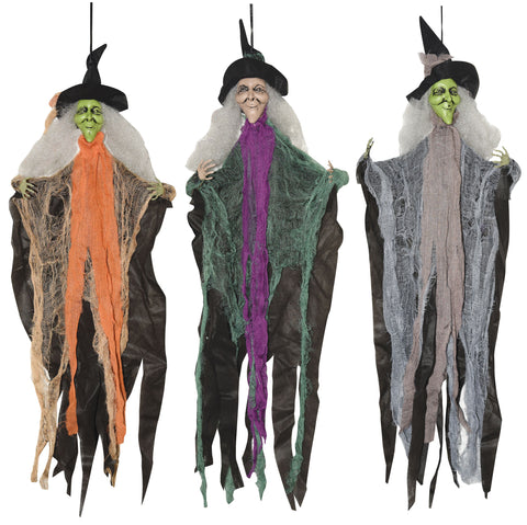 29.5" HANGING WITCH ASSORTMENT