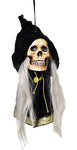 DELUXE GRIM REAPER HANGING SKULL