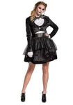 Nightmare Before Christmas Womens Jack Skellington Halloween Costume