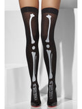 Black Skeleton Knee High Socks