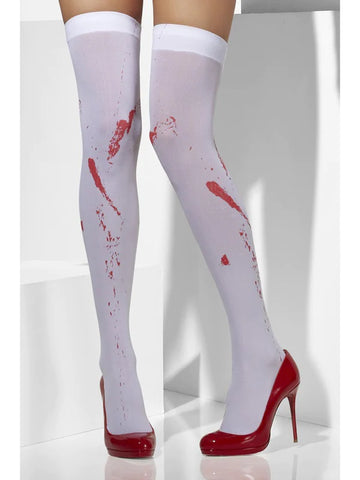 OPAQUE HOLD-UPS  WITH BLOOD SPLATTER