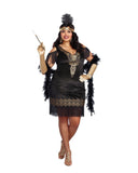 PLUS SIZE SWANKY FLAPPER
