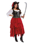 Plus Size Pirate Halloween Costume Dress