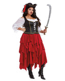 Plus Size Pirate Halloween Costume Dress