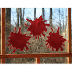 3D BLOODY WINDOW SPLATS