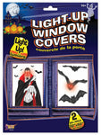 LIGHT-UP BAT WINDOW COVERS