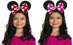 Minnie Mouse Ears with Red Bow