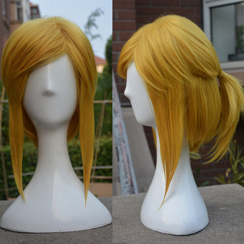 Legend Of Zelda: Breath Of The Wild Adult Sized Link Wig. Includes Hair Net.