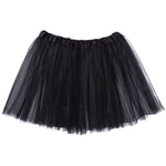 3-LAYER ADULT BLACK TUTU