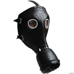 BLACK LATEX GAS MASK